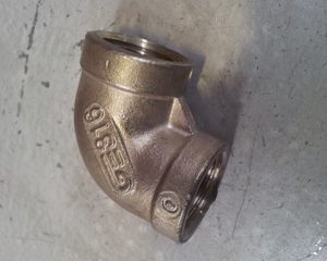 Elbow Inox 1/2" NPT